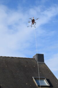 Nettoyage toiture par drone saint brieuc