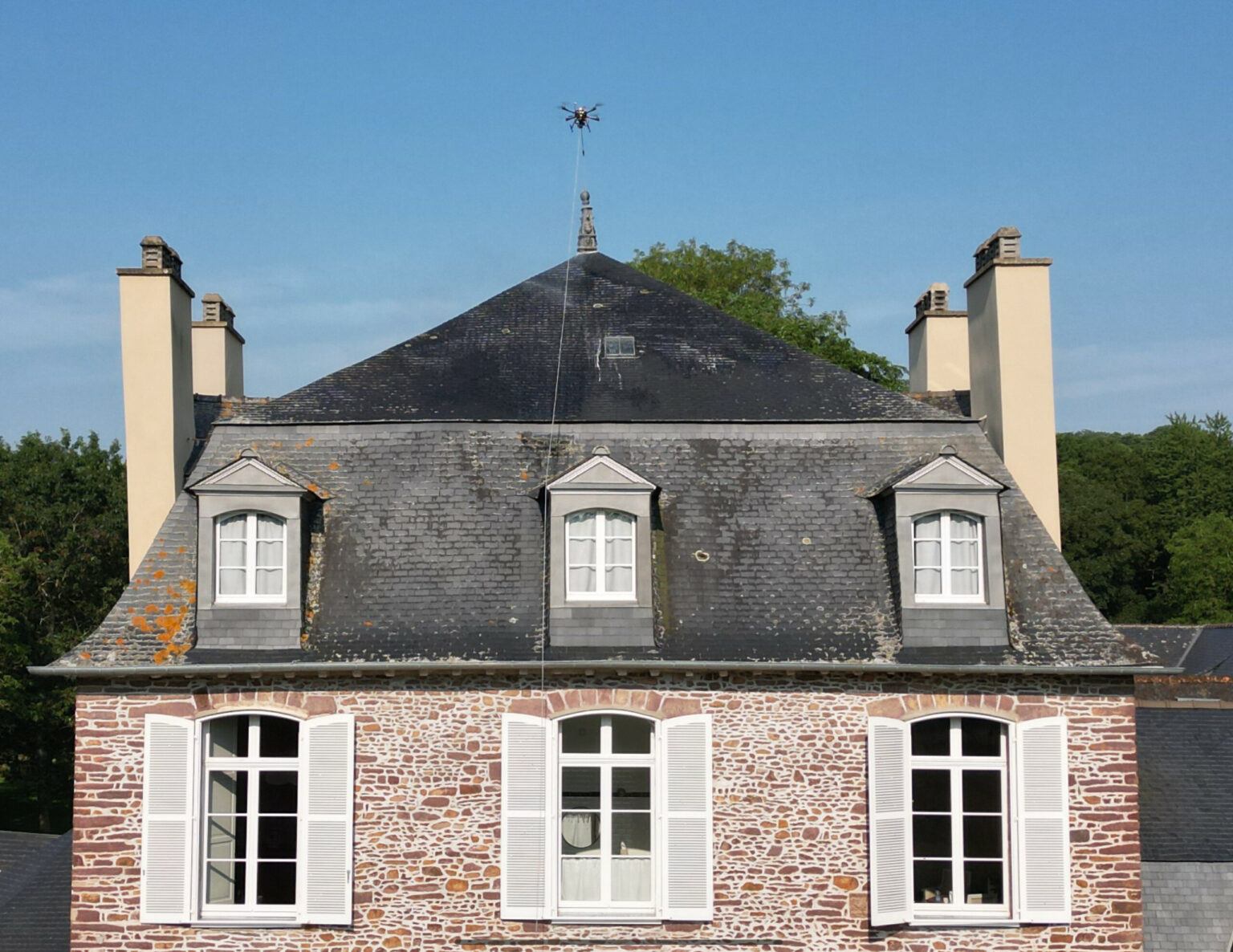 Nettoyage toiture Rennes