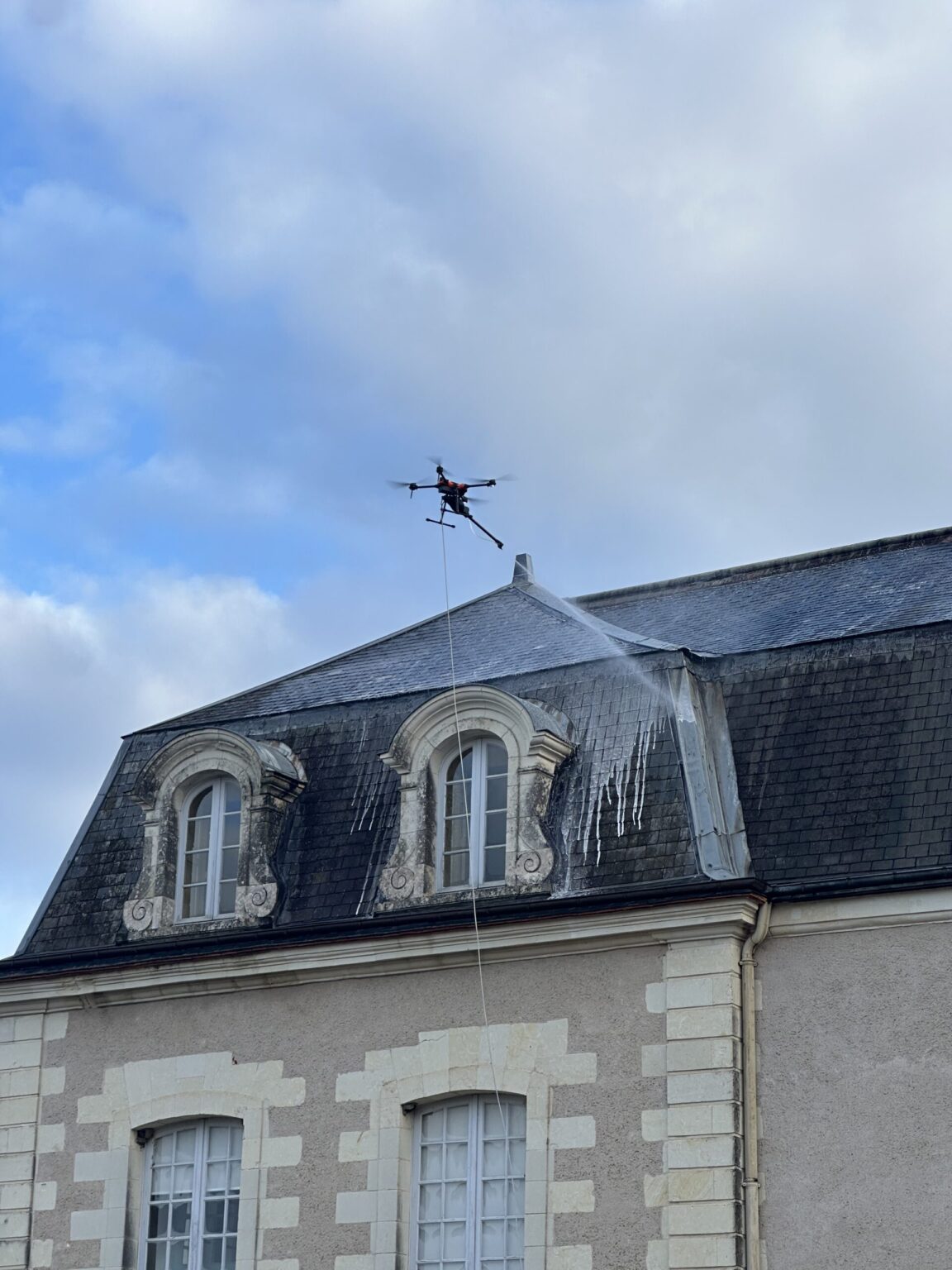 Nettoyage toiture par drone Ille et vilaine