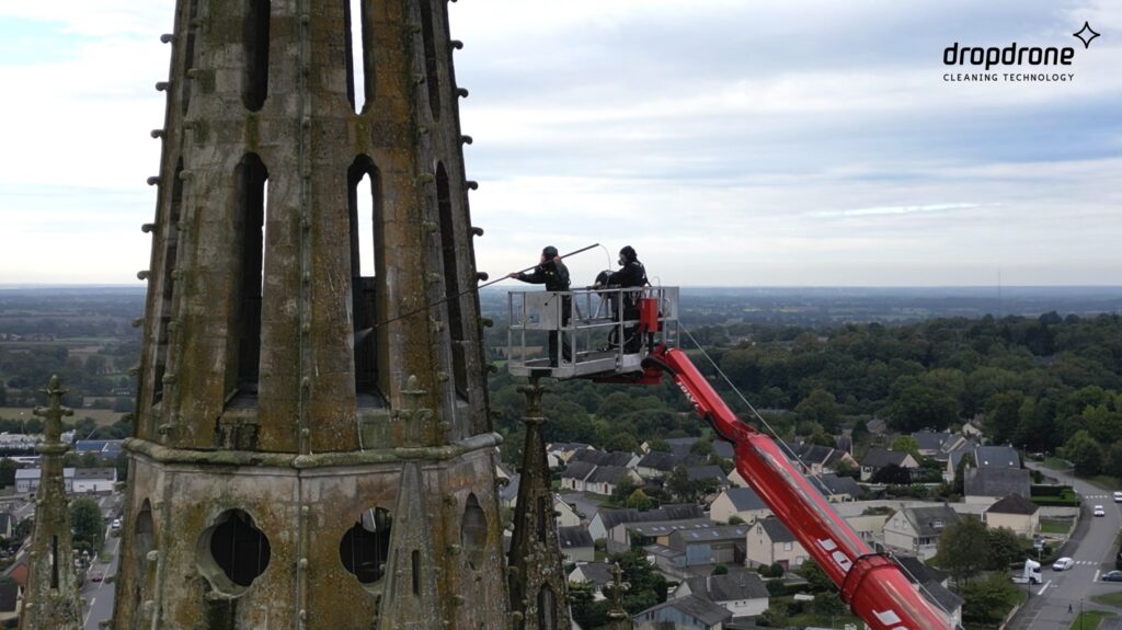 démoussage eglise le pertre (35)