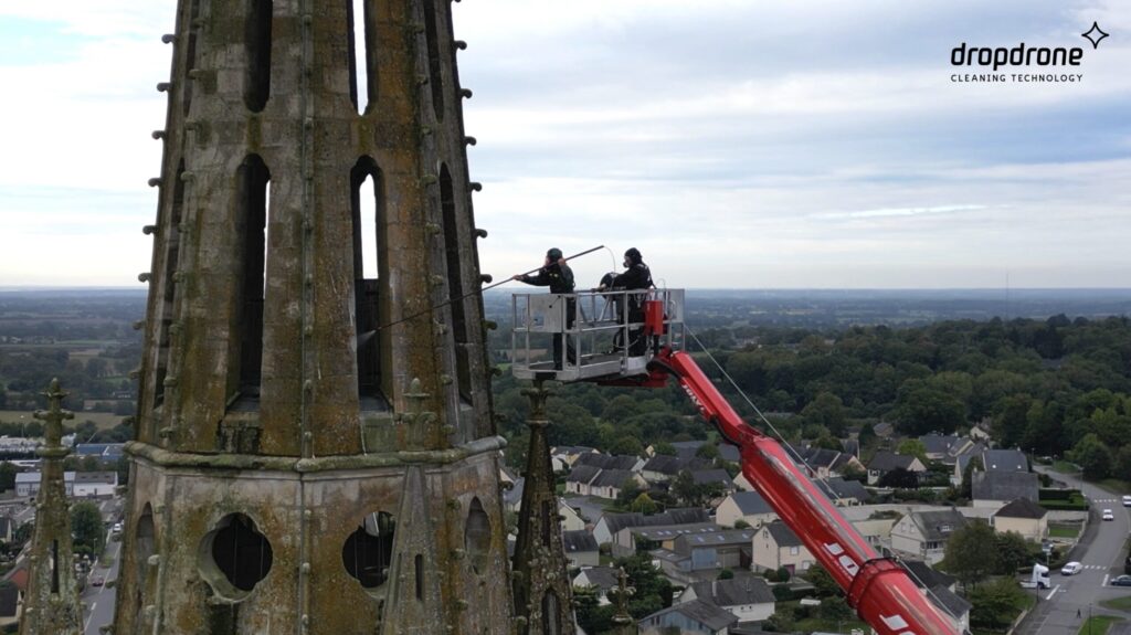 démoussage eglise le pertre (35)
